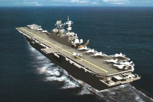 Топ-10: Самые крупные военные корабли в мире