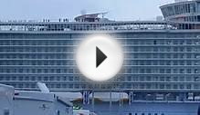 Самый большой в мире круизный лайнер во Франции: The world